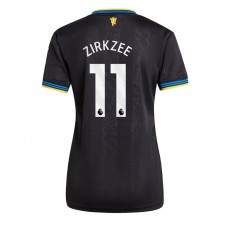 Manchester United Joshua Zirkzee #11 Tredje Tröja Dam 2025-26 Korta ärmar